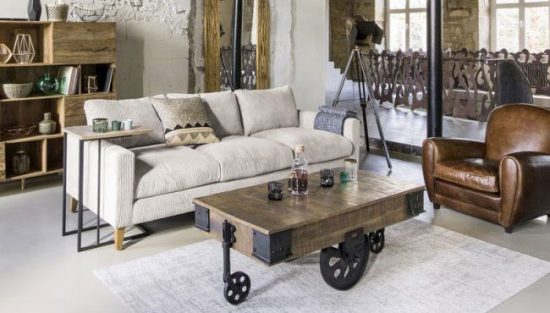 deco salon cosy industriel