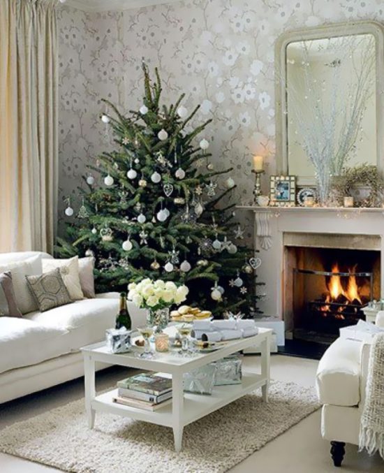 Une déco de Noël autour du blanc | My Blog Deco