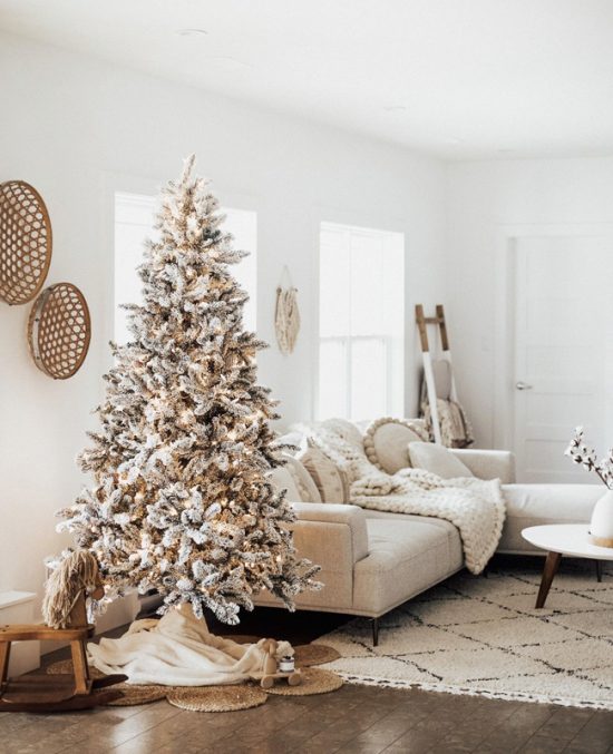 Une déco de Noël autour du blanc | My Blog Deco