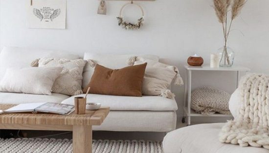 deco salon cosy scandinave