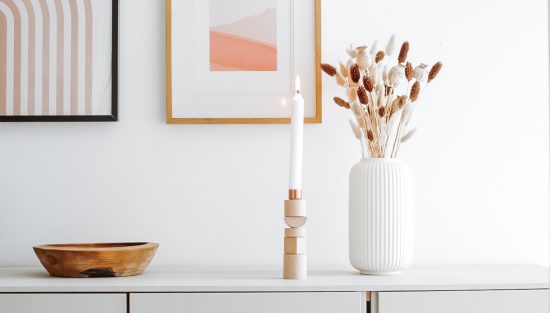 bougeoir géométrique bois tuto deco diy