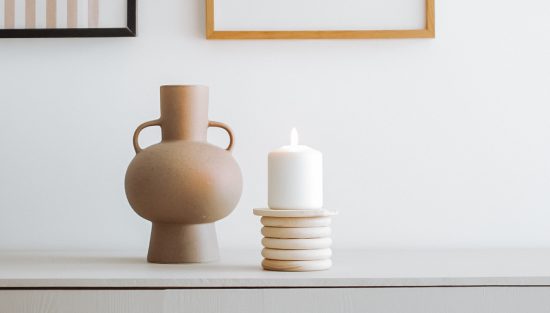 support bougie bois tuto deco diy