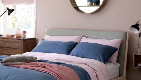 deco chambre rose bleu