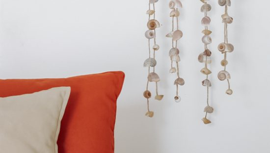 suspension coquillages tuto déco diy