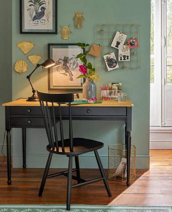 Où acheter un bureau noir et bois ? | My Blog Deco