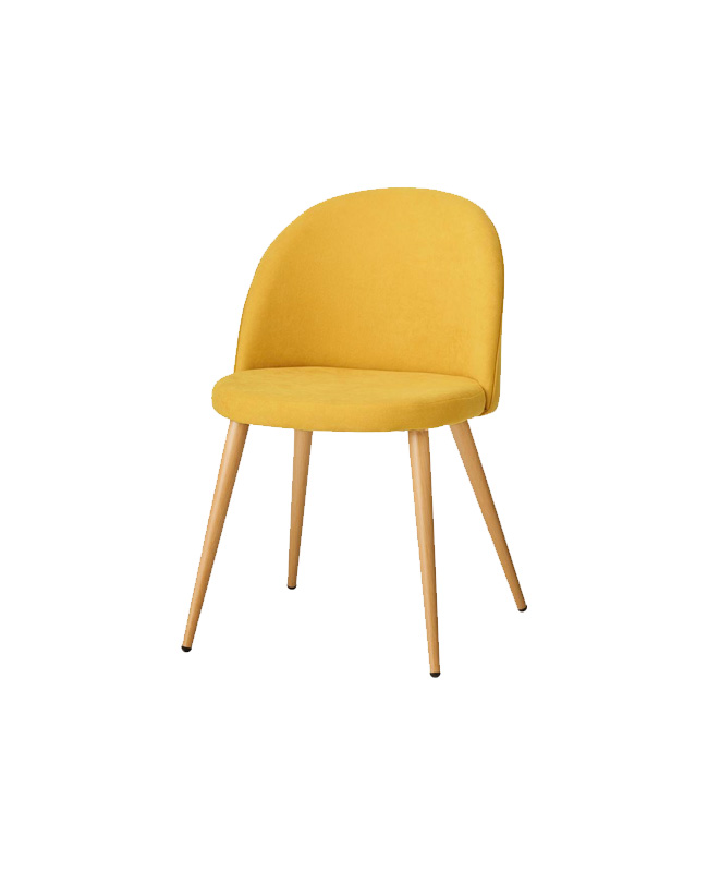 chaise bureau enfant jaune bois