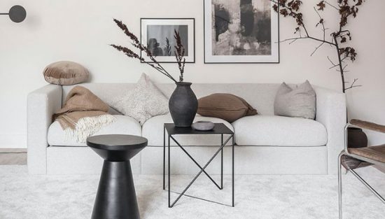 deco salon minimaliste moderne