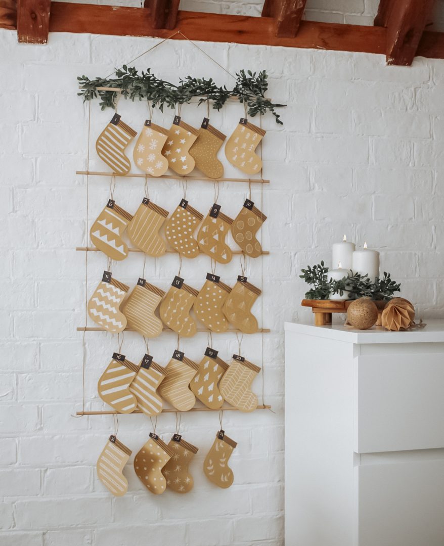 Calendrier De L'Avent Chaussettes 24 Jours - 12 Paires Pour Homme Et Femme, Cadeau Original Noël - 4