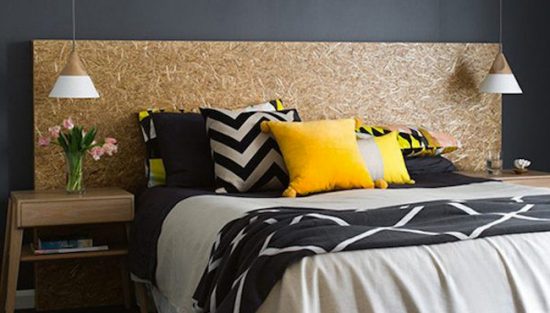 deco gris jaune noir