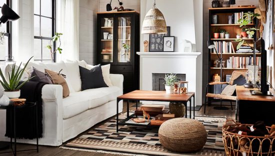 deco salon cocooning industriel