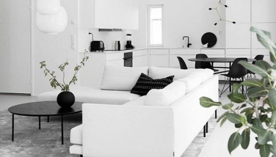 deco salon minimaliste