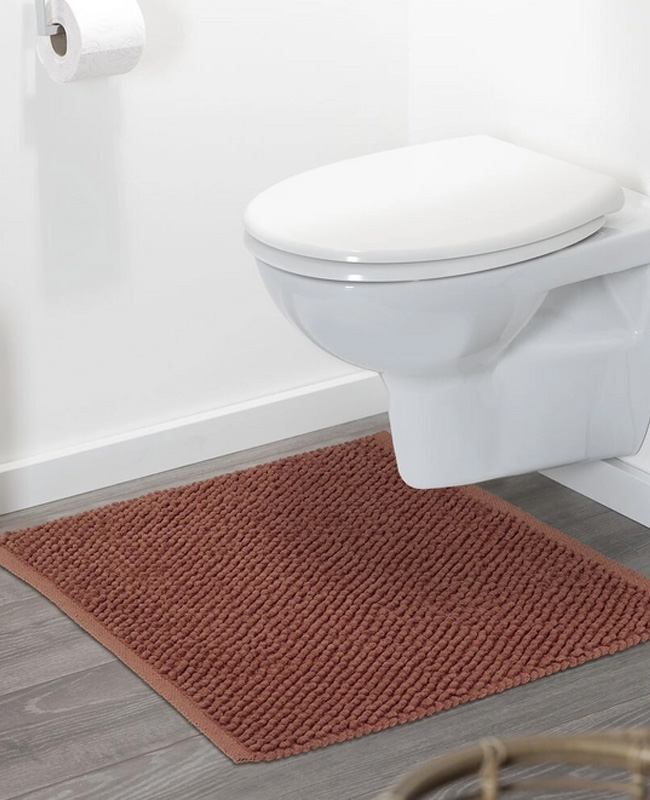 Tapis De Toilette Océan Meusch - 80 X 150 Cm - Design Vague Multicolore - Dos Antidérapant - Doux Et Absorbant