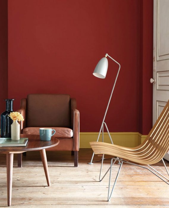 Une déco moderne en rouge dans le salon | My Blog Deco