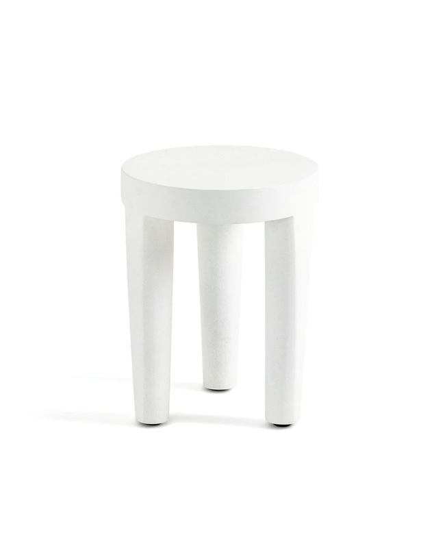 table appoint jardin blanc