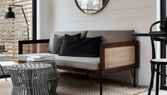 deco noir bois gris