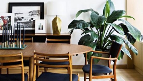 deco salle a manger vintage