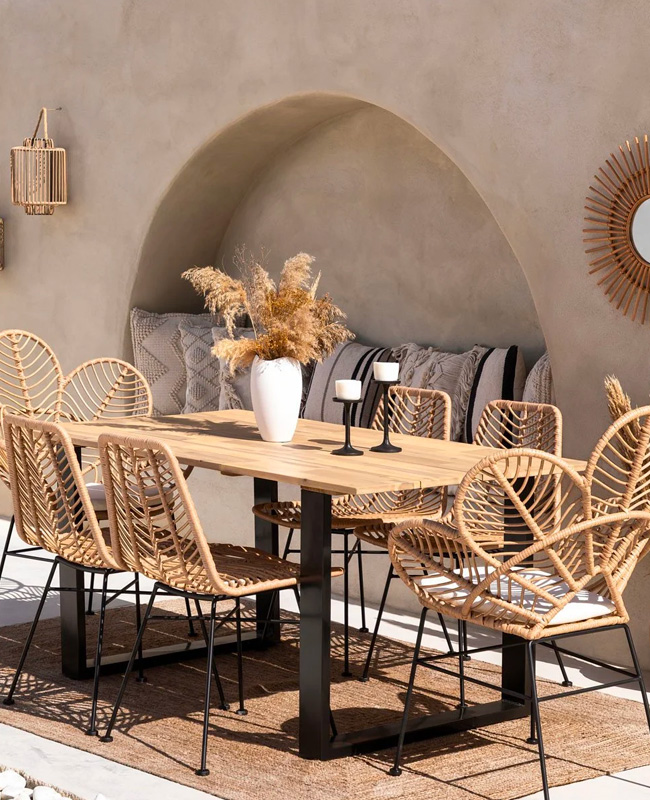 Une chaise en rotin pour le jardin | My Blog Deco