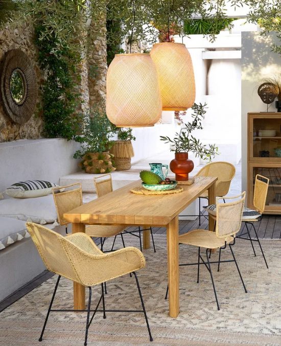 Une chaise en rotin pour le jardin | My Blog Deco