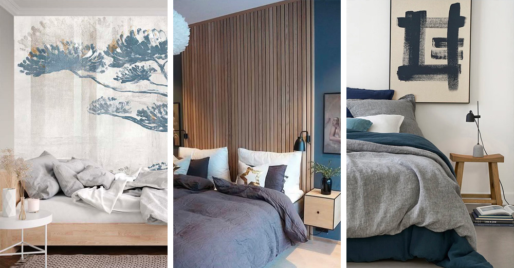 Une déco zen en bleu dans la chambre | My Blog Deco