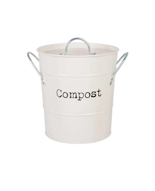 poubelle compost metal