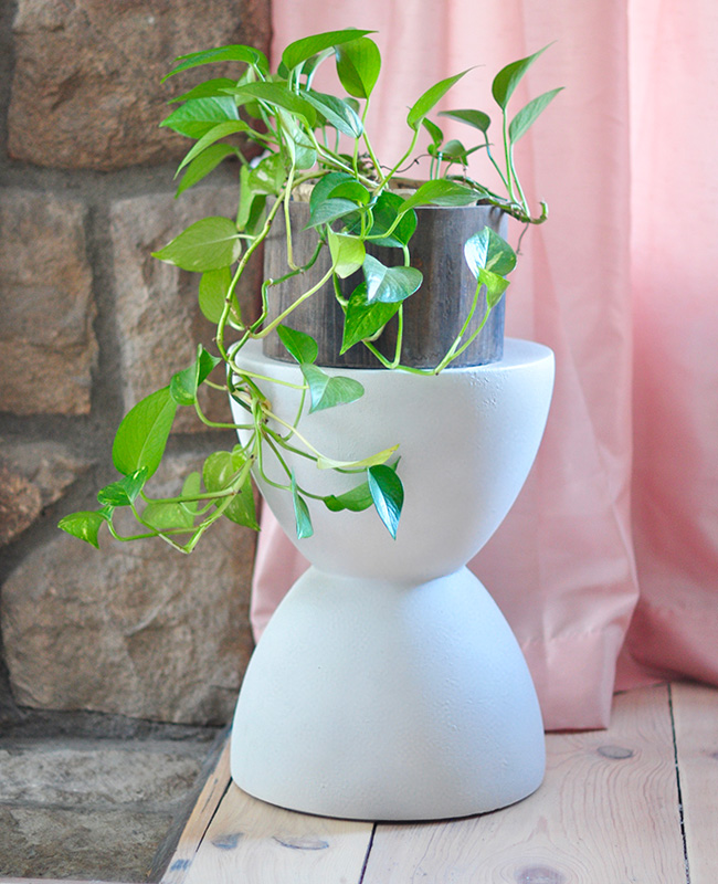 Tuto déco : la table d’appoint totem | My Blog Deco