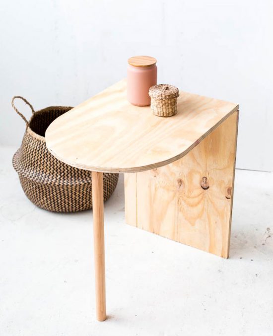 Tuto Déco : La table d’appoint moderne | My Blog Deco
