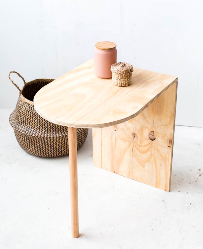 Tuto Déco : La table d’appoint moderne | My Blog Deco