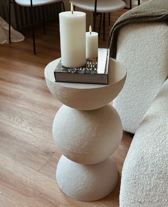 table appoint totem diy saladier