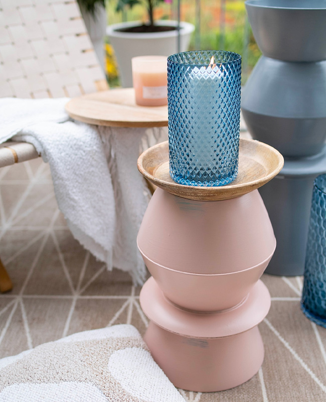 Tuto déco : la table d’appoint totem | My Blog Deco