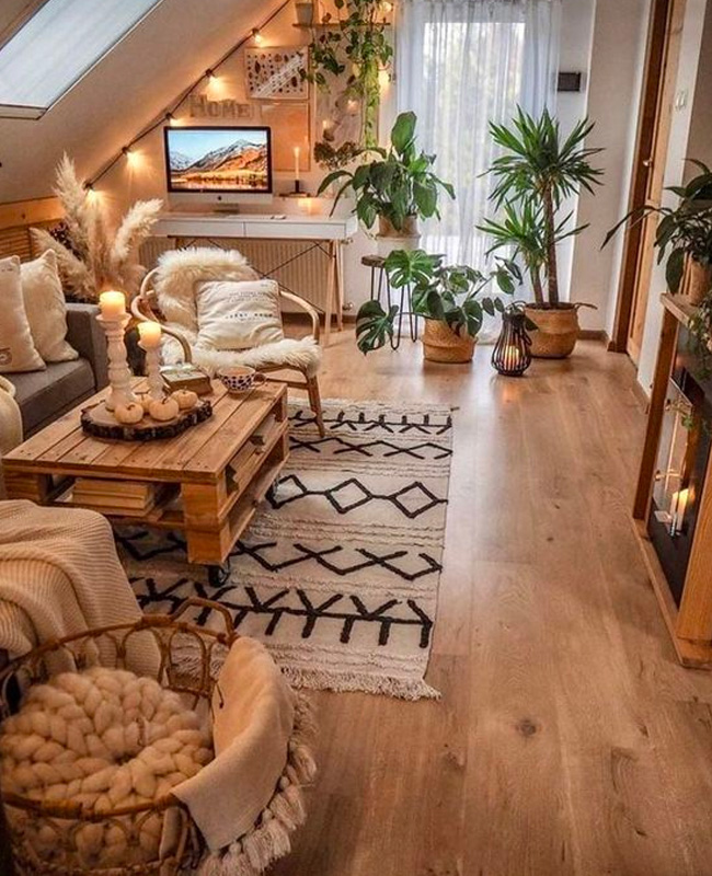 Comment utiliser le bois dans la déco du salon ? | My Blog Deco