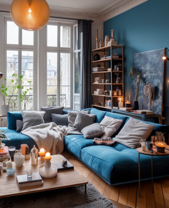 Une déco cosy en bleu | My Blog Deco