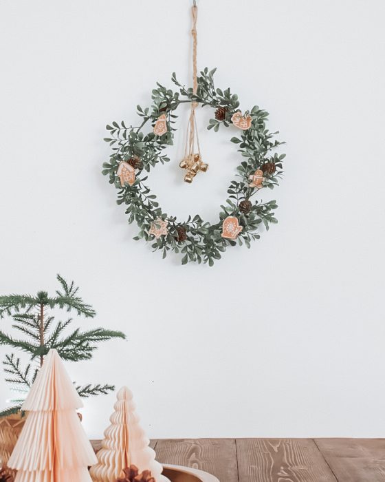 Tuto Noël : La couronne de Noël végétale en liège | My Blog Deco