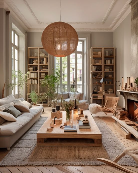 Une déco bohème autour du bois | My Blog Deco