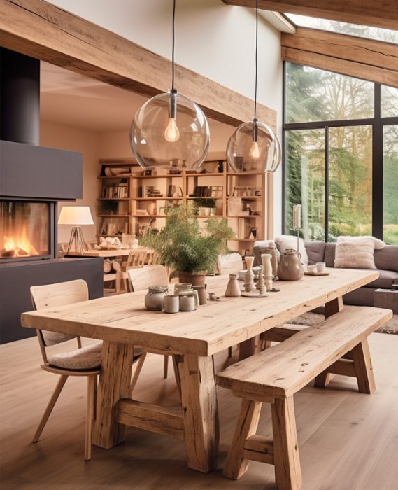 Une D co Cocooning Dans La Salle Manger My Blog Deco