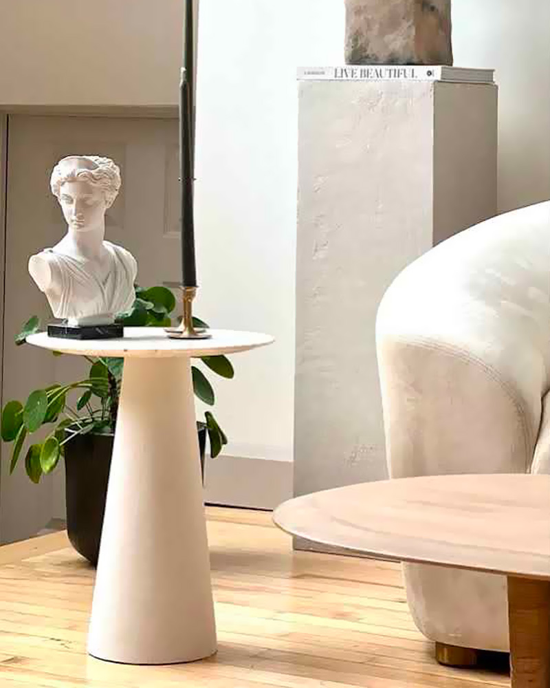 Tuto Déco : La table d'appoint en perles de bois | My Blog Deco