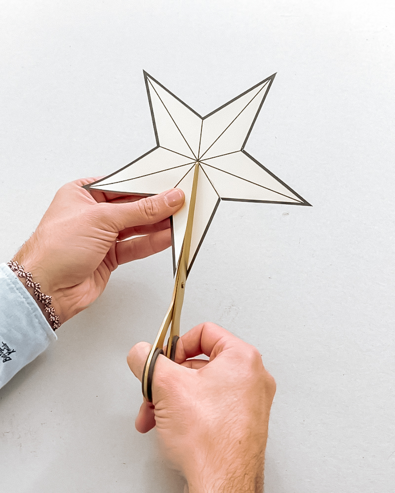 Tuto Noël : L'étoile de Noël 3D en liège | My Blog Deco