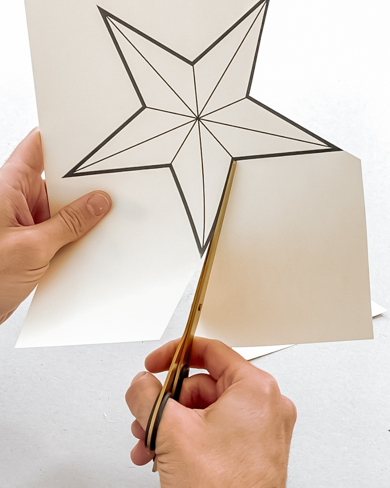 Tuto Noël : L'étoile de Noël 3D en liège | My Blog Deco