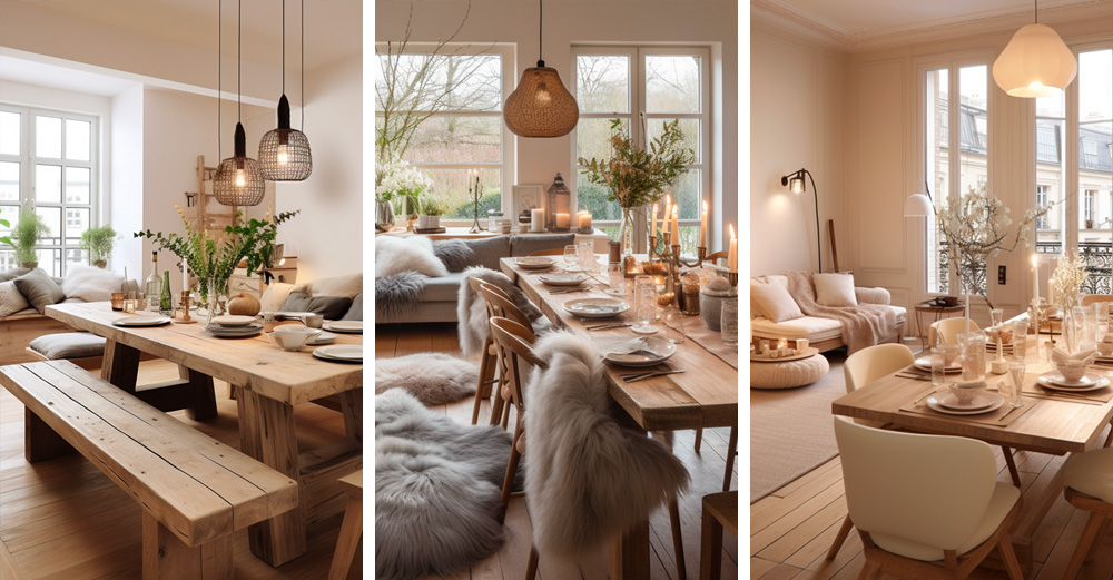 Une déco cocooning dans la salle à manger | My Blog Deco