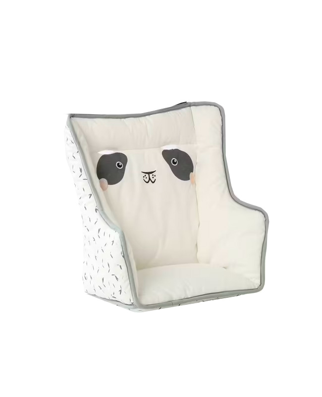 coussin chaise haute panda