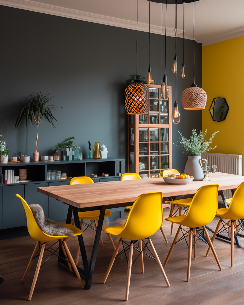 Une chaise jaune pour une déco colorée | My Blog Deco