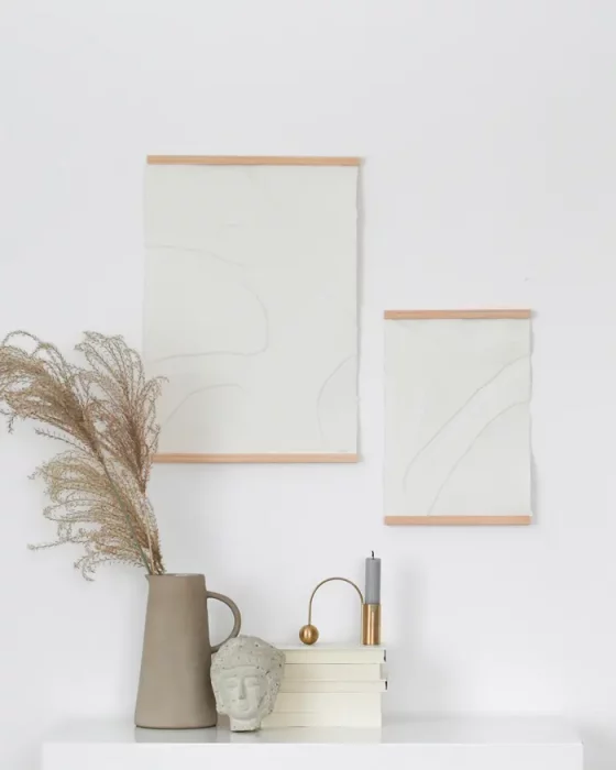 tableau minimaliste papier diy