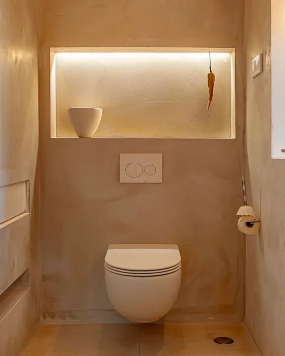 deco toilettes wc nature beton beige