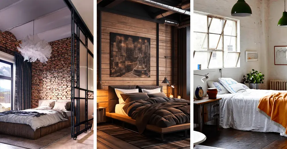 Une déco chic et industrielle dans la chambre | My Blog Deco