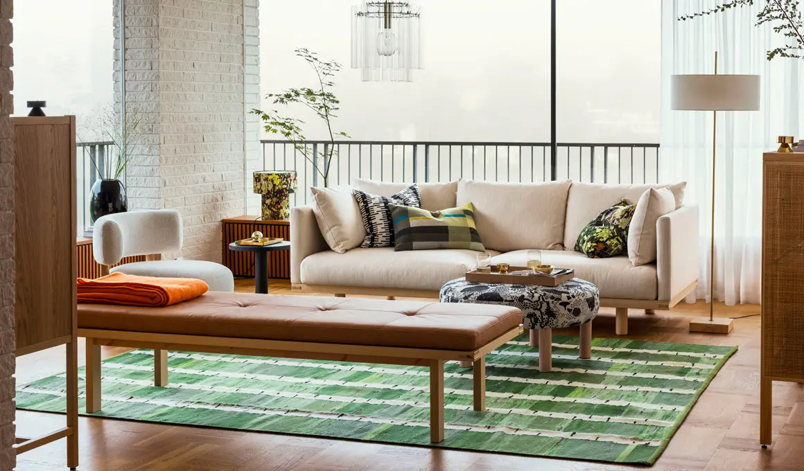 deco salon zen vert