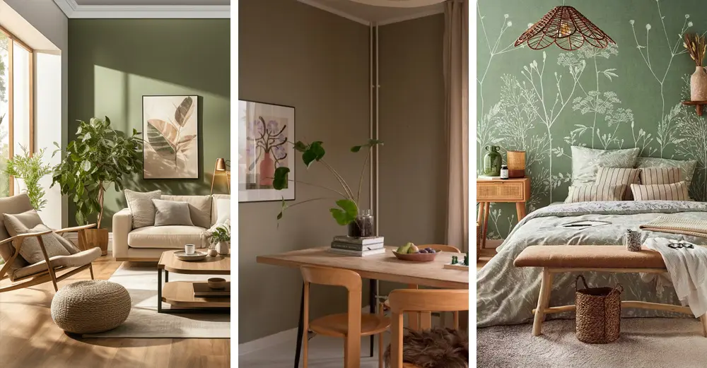 Associer le beige et le vert kaki dans sa déco | My Blog Deco