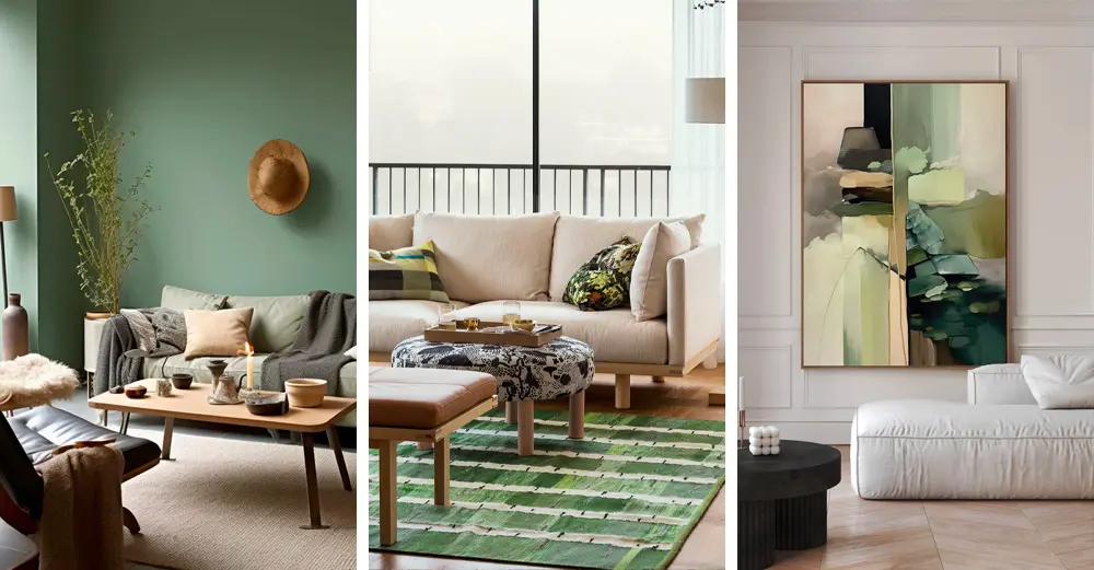 Une déco zen autour du vert dans le salon | My Blog Deco