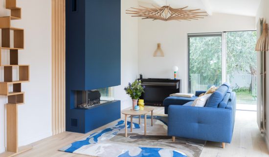deco bleu blanc beige