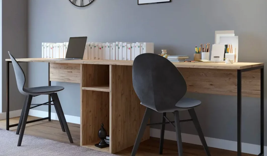 deco bureau gris