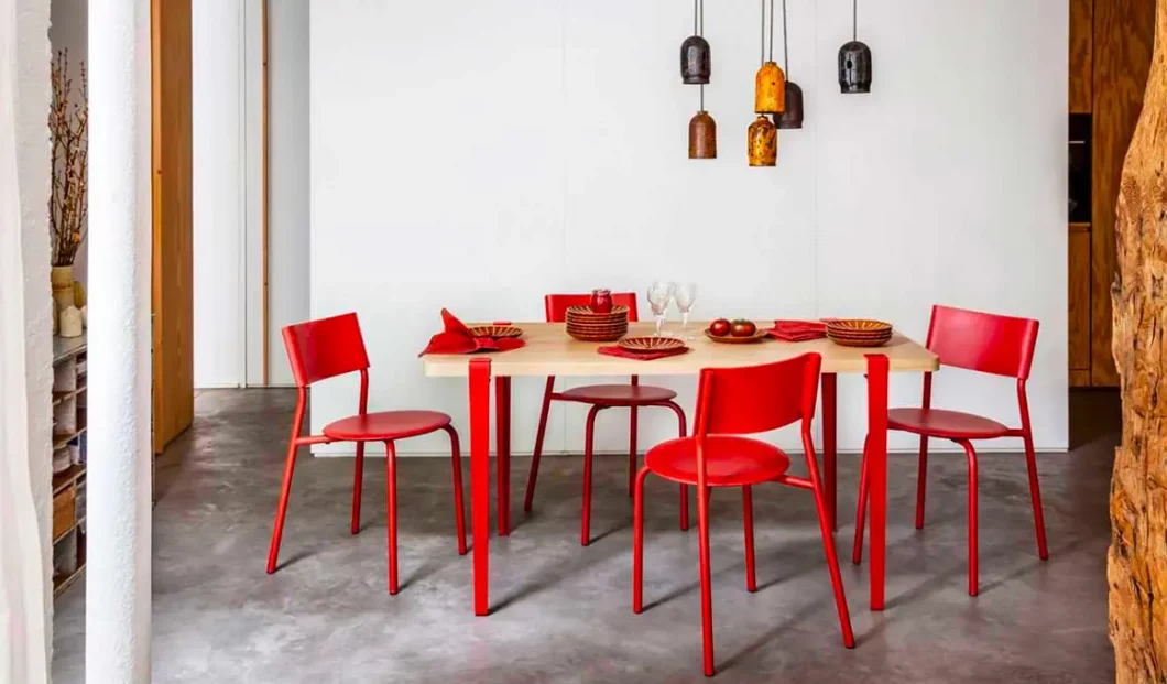 deco moderne rouge