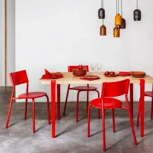 deco moderne rouge